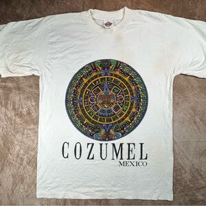 Reef White Cozumel Aztec calendar adult medium